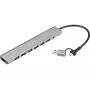 USB hub SANDBERG 136-66 — 7x USB 3.0 porty, externý s napájaním