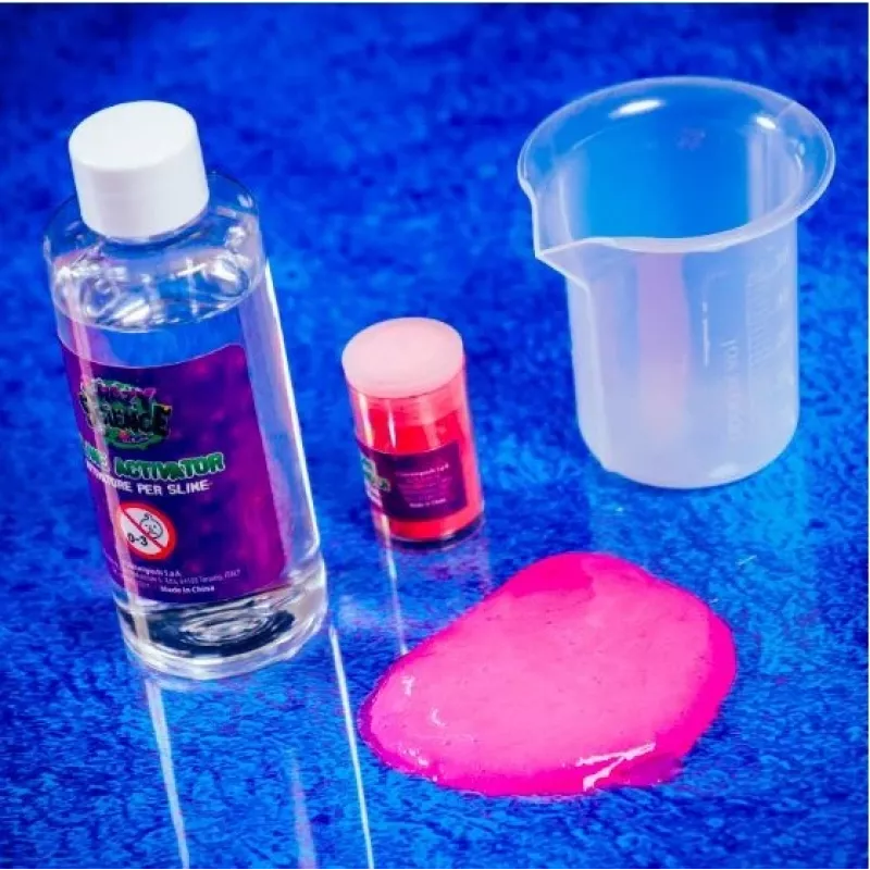 Liscianigiochi Science Kit Crazy Science Slime Chameleon 304-PL89246 – vzdelávacia experimentálna sada so slizom