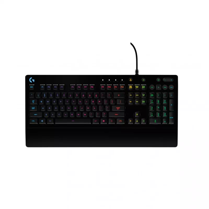 Herná klávesnica Logitech G G213 Prodigy RGB LED plná veľkosť káblová