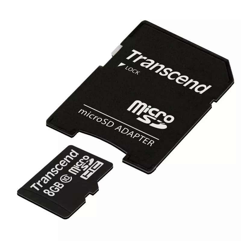 Transcend Premium - flash pamäťová karta (microSDHC/SD adaptér v balení)
