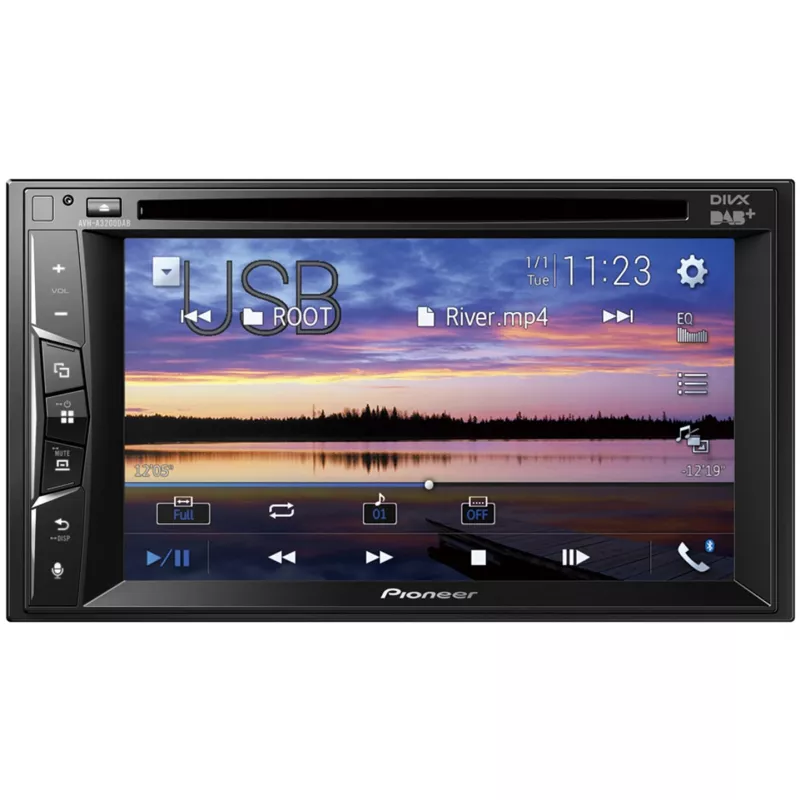 Car Media Receiver Pioneer AVH-A3200DAB čierny