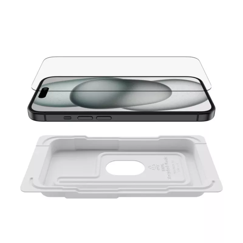 Ochrana displeja Belkin ScreenForce pre iPhone 16 nárazuvzdorná odolná proti poškriabaniu