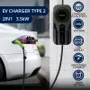Mobilná nabíjačka pre elektromobily QOLTEC 52468 Type 2, 3,5 kW, 16 A, 5 m kábel, IP65