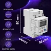 Elektromer QOLTEC jednofázový na DIN lištu 230V (MPN 50979)