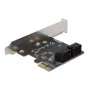 SATA PCI Express x1 karta DeLOCK 90010 low-profile formát
