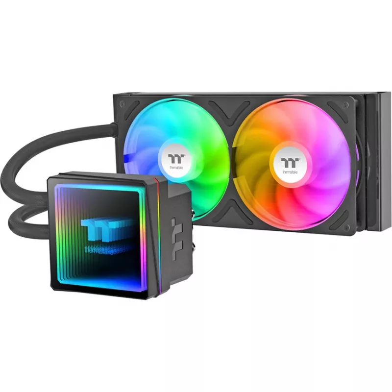 Kvapalinový CPU chladič THERMALTAKE TH240-S V3 ARGB Sync AIO čierny