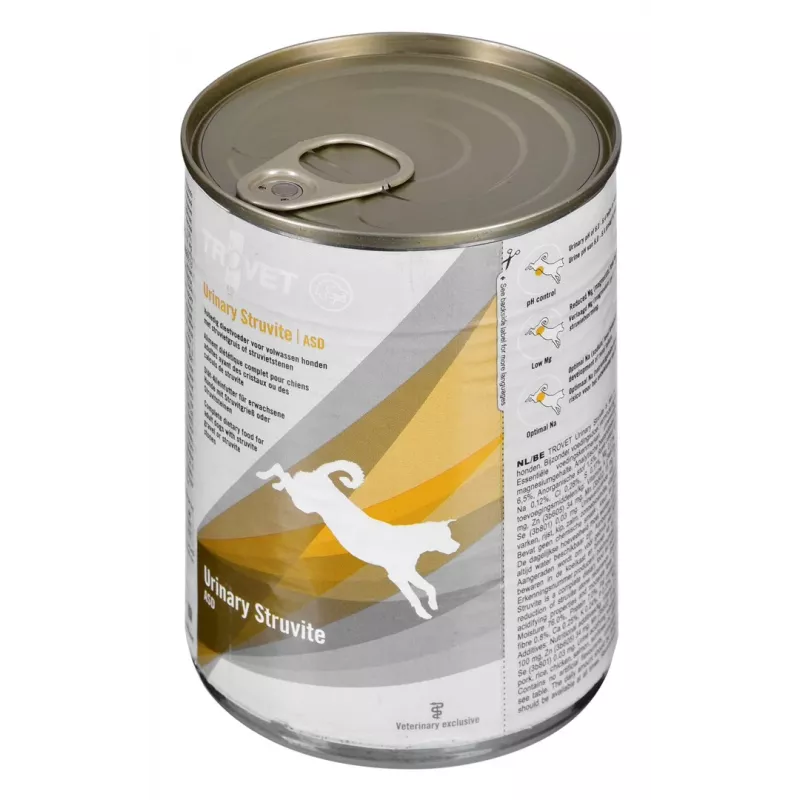 TROVET Urinary Struvite Chicken & Pork Adult Dog veterinárna diétna výživa, 400 g