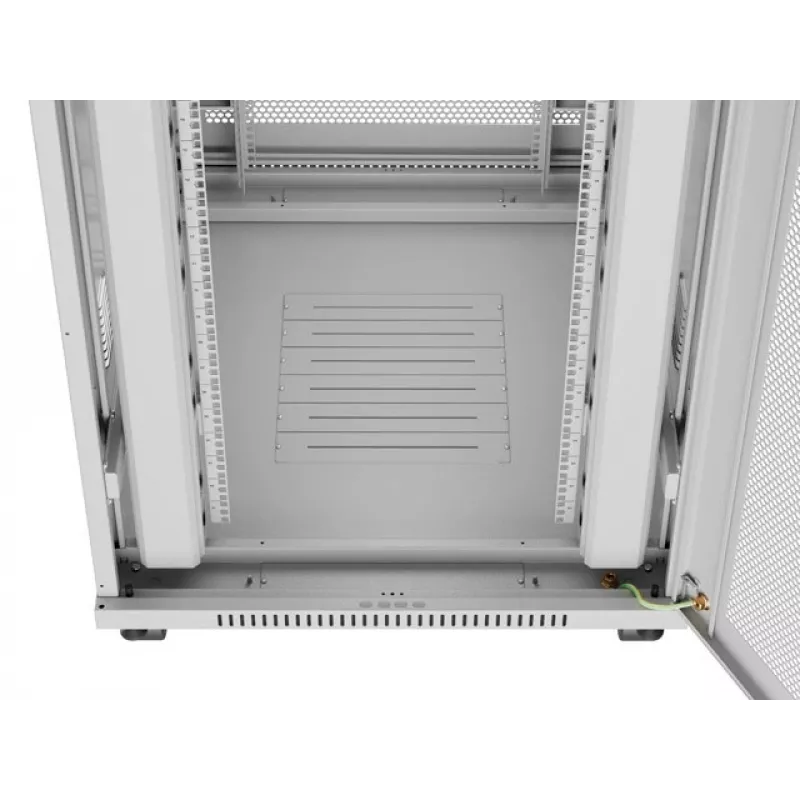 Samostatne stojaca 19-palcová rack skriňa LANBERG FF01-8042-23SL 42U, perforované dvere