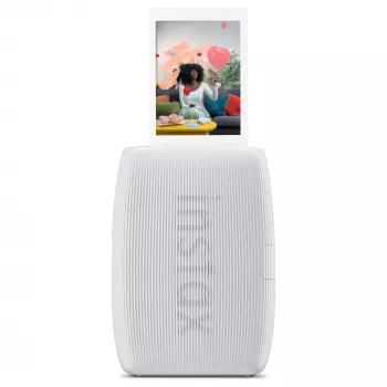 Fototlačiareň Fujifilm Instax Mini Link 3 biela Bluetooth prenosná tlačiareň na okamžité fotografie pre fotografie zo smartfónu