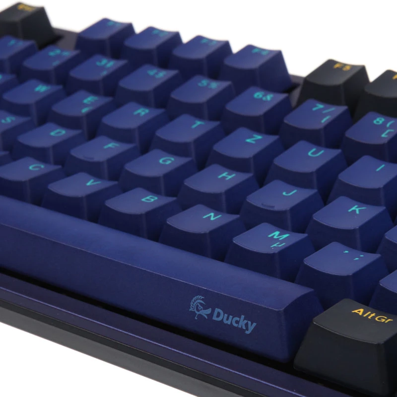 Klávesová čiapočka Ducky Horizon DKSA109-DEPDBBZOH PBT materiál čierna modrá