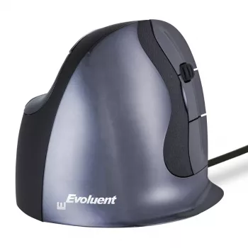 Evoluent VerticalMouse D Medium - myš - ergonomická - laser - 6 tlačidiel - káblová - USB