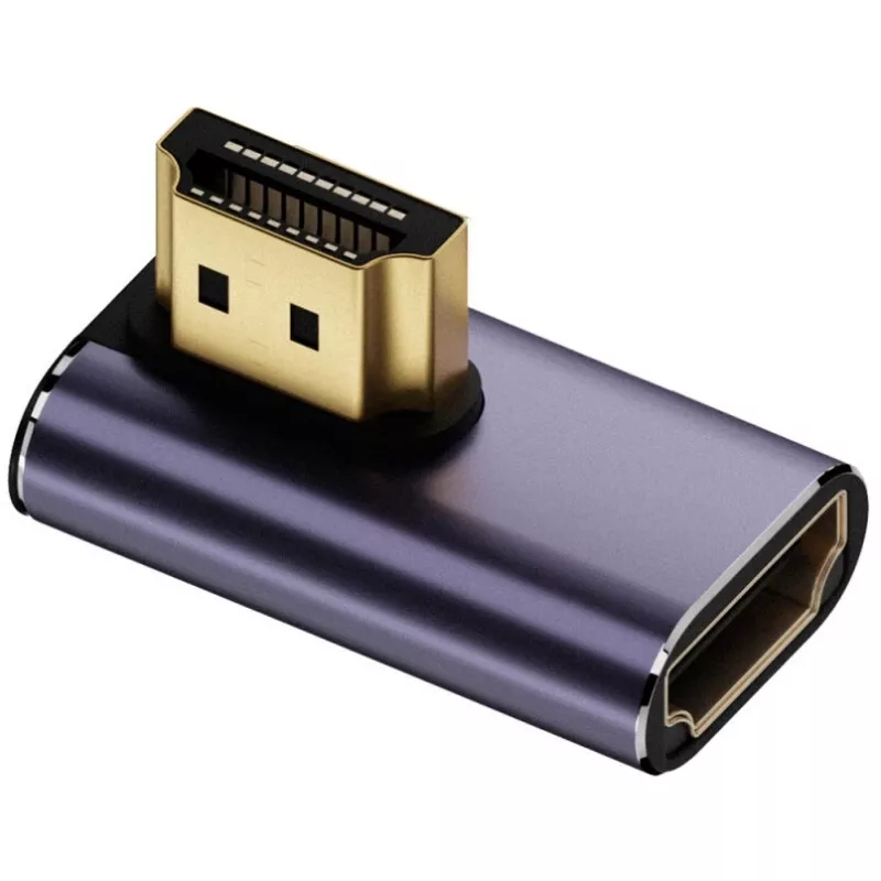 HDMI Type-A na HDMI Type-A káblový adaptér 4smarts 541489, sivý, 4 ks, 40 g