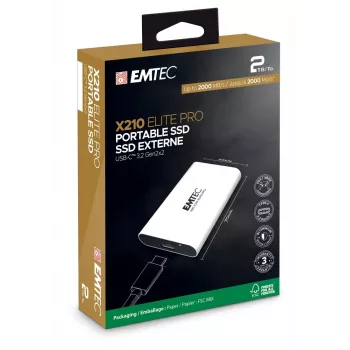 Prenosný SSD EMTEC X210 3.2 Gen2 2 TB