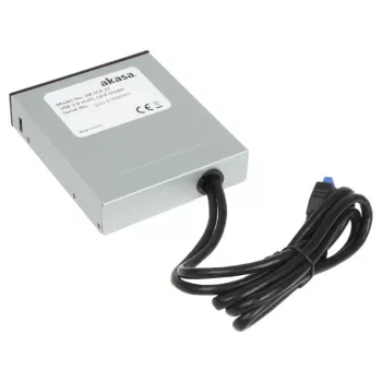 Čítačka kariet Akasa AK-ICR-27 USB 3.2 Gen 1 (3.1 Gen 1) interná čierna, sivá