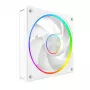 Skriňový ventilátor MODECOM VOLCANO LOOP 120 ARGB biely – 120 mm, ARGB osvetlenie, podpora PWM, 400–1400 ot/min