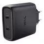 Nabíjačka Trust Maxo 65W 2-port USB-C GaN nabíjačka rýchlonabíjanie čierna