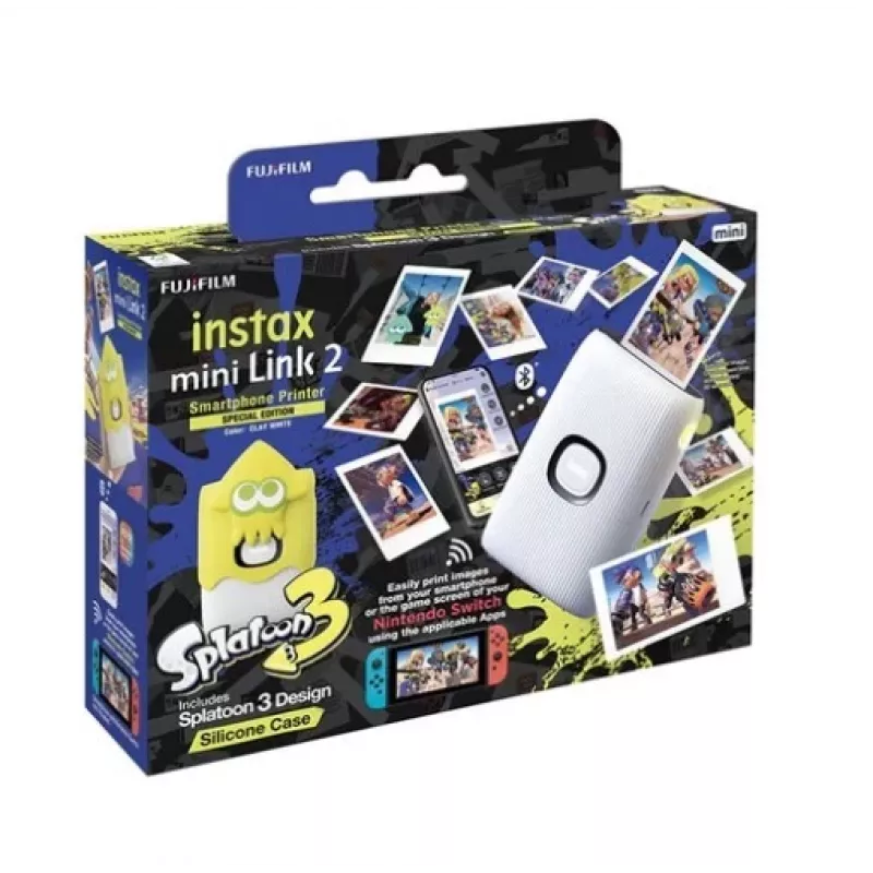 Tlačiareň, Fujifilm, Instax Mini Link 2 Special Edition Nintendo, termálna, Clay White
