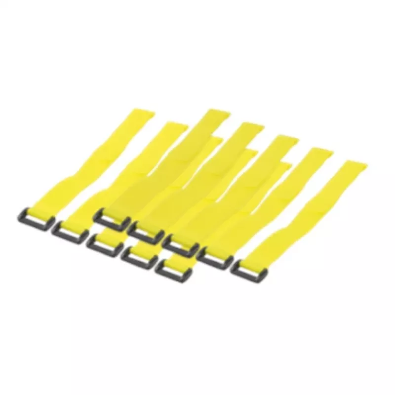 LogiLink - viazacie pásky - 30 cm - žltá (balenie 10 kusov)