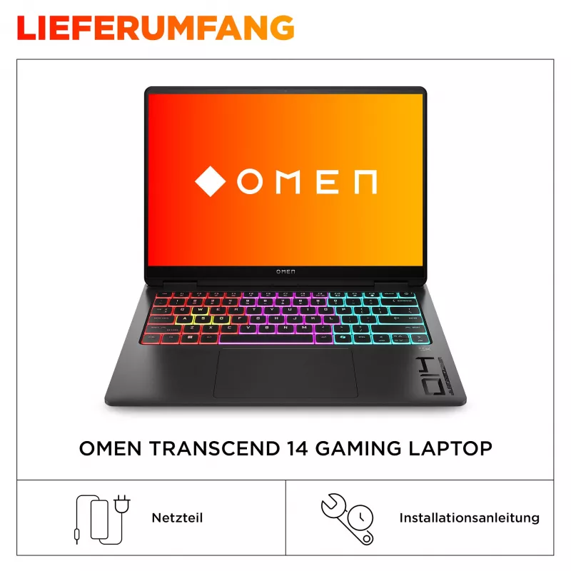 HP OMEN Transcend 14-fb1097ng herný notebook 35,6 cm (14