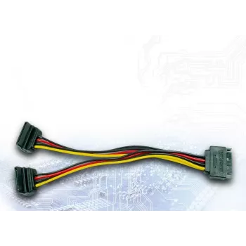 SATA kábel Inter-Tech 88885532 0,15 m 2 x SATA 15-pin