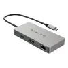HYPER HDMB2 rozbočovač USB 3.2 Gen 1 (3.1 Gen 1) Type-C 5000 Mbit/s nehrdzavejúca oceľ
