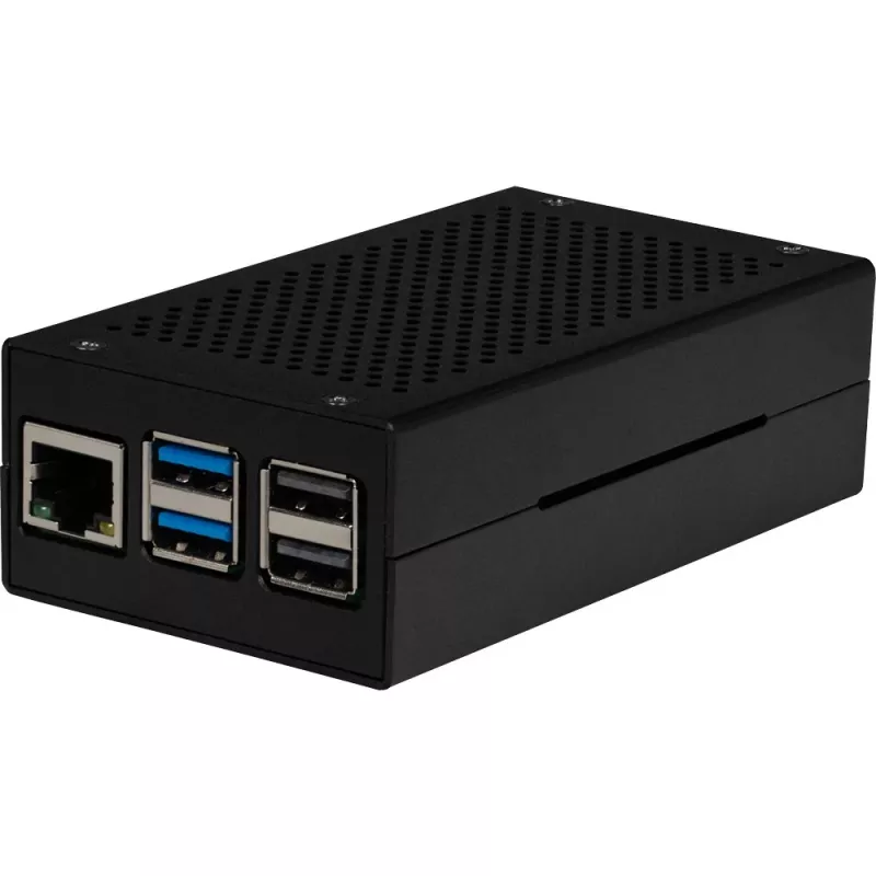 Raspberry Pi RB-ALUCASEP5-M2 čierna