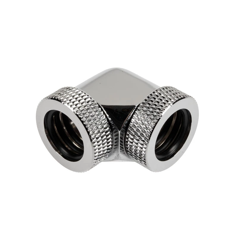 Raijintek Pelias D160906 adaptér 16 mm 90° (6 ks), strieborný