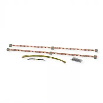 Racková uzemňovacia sada ROLINE 820 mm viacfarebná