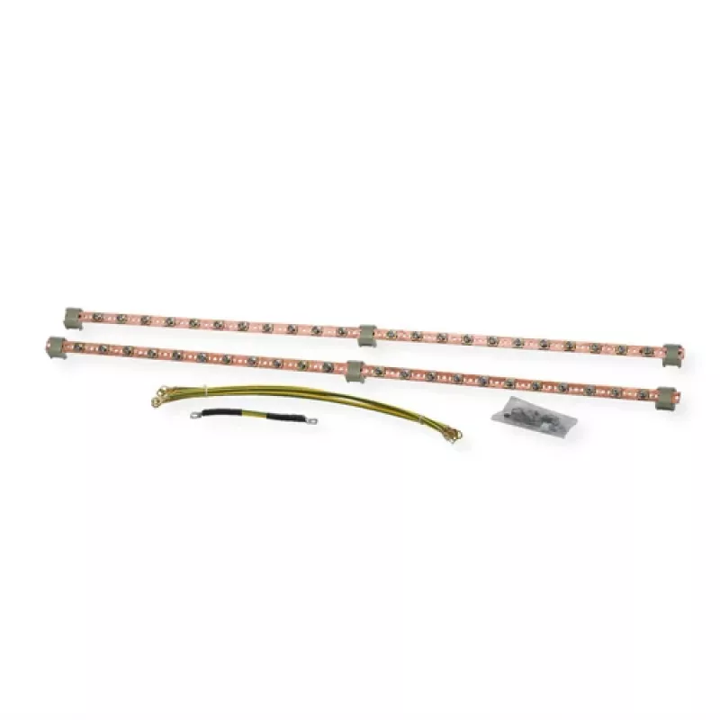 Racková uzemňovacia sada ROLINE 820 mm viacfarebná