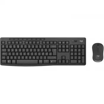 Logitech MK370 Combo for Business klávesnica myš súčasťou Office RF Wireless + Bluetooth QWERTY Nordic grafitová