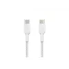 Belkin BOOST CHARGE - USB kábel - 24-pin USB-C (M) na 24-pin USB-C (M) - USB 2.0 - 2 m - biely