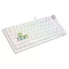 Savio ASTRAL WHITE JADE klávesnica Gaming USB QWERTY US International