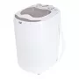 Práčka s horným plnením Adler AD 8055, prenosná, objem 3 kg, krémová, otočný regulátor, 150 W