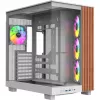 PC skriňa Thermaltake View 380 XL WS ARGB Snow White — Midi-Tower, podpora ATX, s oknom
