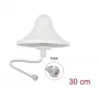 Všesmerová stropná anténa DELOCK 4G WiFi 2,4 GHz N-Type (samica) 3 dBi RG-58 30 cm