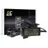 AC-to-DC napájací adaptér pre notebook Green Cell AD74P 45W 19,5V 2,31A pre interiér, čierny