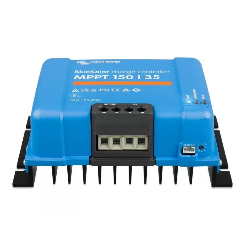 MPPT solárny regulátor BlueSolar 150/35 — 150 V PV vstup, 35 A nabíjací prúd
