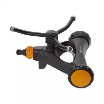 Fiskars 1023657 postrekovač na vodu kov čierna, oranžová