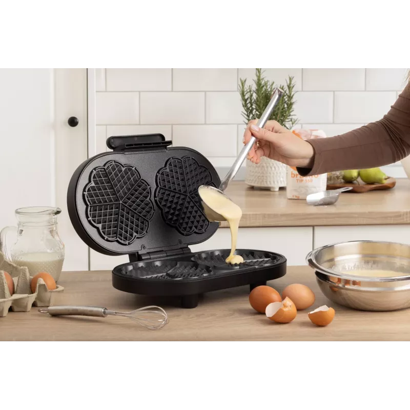 Waffleovač GORENJE WM1200B čierny, 1200 W