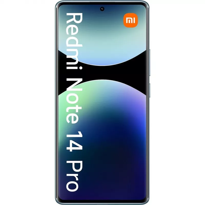 Xiaomi Redmi Note 14 Pro 4G smartfón 8 GB RAM 256 GB, 6,67" AMOLED, 200 MP, 5500 mAh, hybridný Dual SIM, Android 14, oceánsky modrý