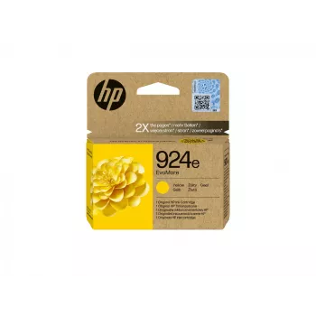 HP 924e EvoMore žltá originálna atramentová kazeta