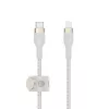 Belkin CAA011BT3MWH Lightning kábel 3 m biely