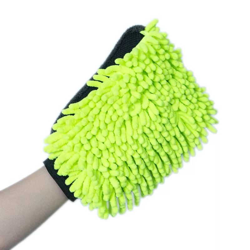 ColorWay CW-2417 obojstranná mikrovláknová rukavica na umývanie a leštenie auta