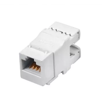 Q-LANTEC MKN-U6-1 káblový spoj RJ45 UTP kategória 6 nechránený biely