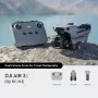 Kvadrokoptéra DJI Air 3s RC-N3 — 50-MP kamera, 4K 3840×2160, 4 rotory, max. 27 m/s, dosah 32 000 m, 4276 mAh batéria, sivá