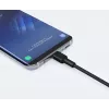 Aukey CB-CA2 OEM kábel USB-C na USB-A, nylonový oplet, 2 m, čierny