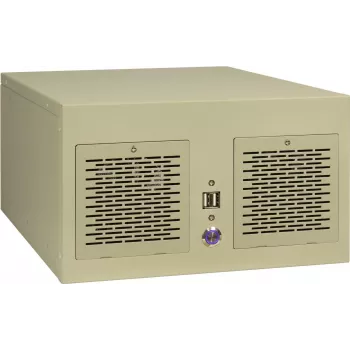 Mini serverová skriňa INTER-TECH IPC S34 s 2x USB 2.0 a 2x 80 mm ventilátormi