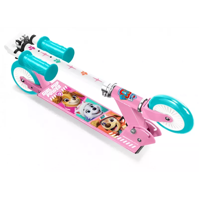 Kolobežka 2-kolesová Pulio Paw Patrol ružová Stamp