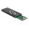 Puzdro na SSD DeLOCK 42003 externé puzdro pre M.2 SATA SSD s USB Type-C