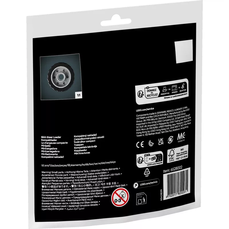 Stavebnica LEGO Technic Kompaktný nakladač 30710 s pohyblivými ramenami a pásmi